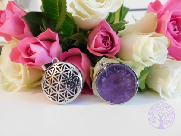 Amethyst Blume des Lebens
